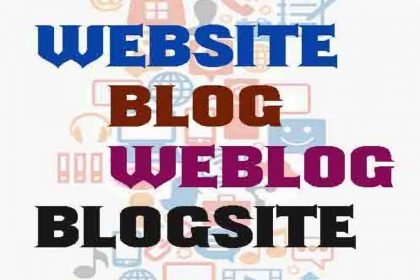تفاوت وبلاگ و وب سایت
